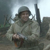 Unidentified corporal in Saving Private Ryan